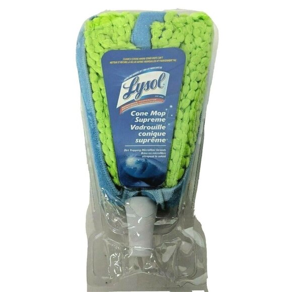 Lysol Cone Mop Supreme Green Microfiber Refill - Picture 1 of 2